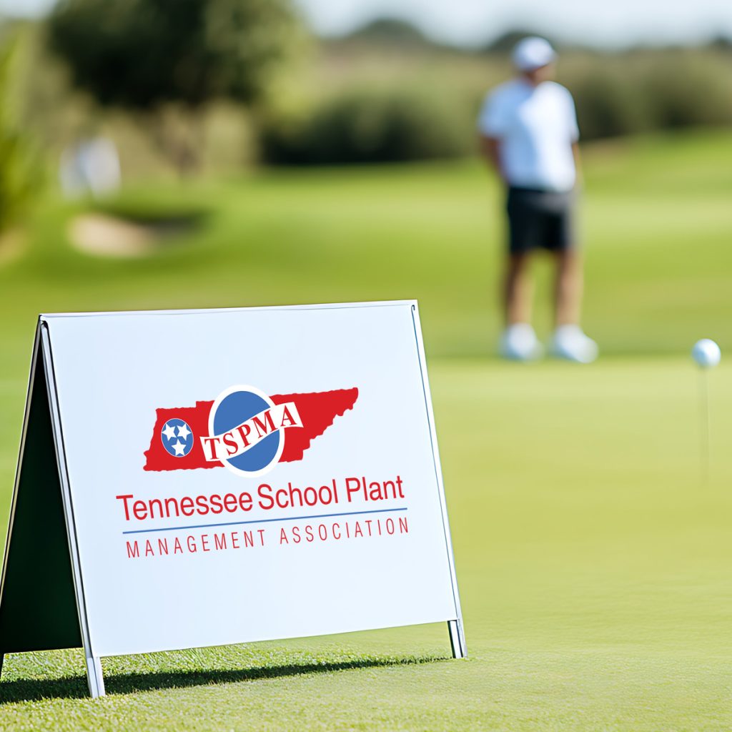tspma golf sponsorship sign